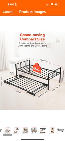 Twin Daybed Trundle