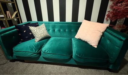 Green couch