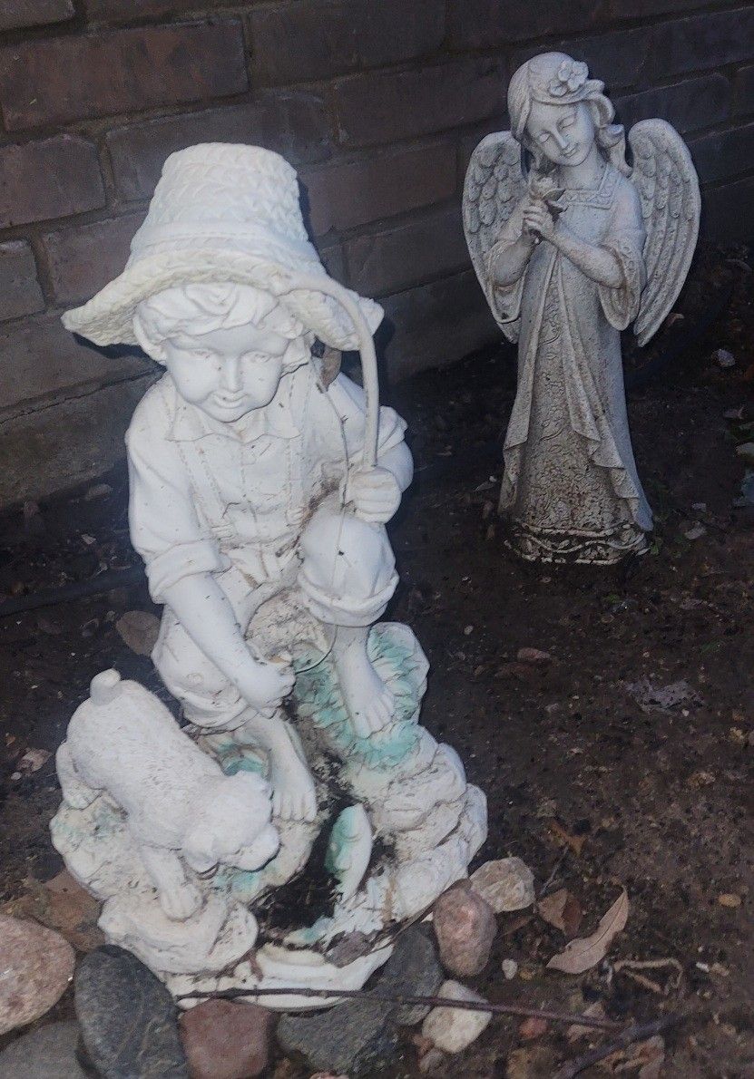 Outdoor Lawn Statues Decor