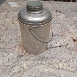Antique Aluminum Thermos