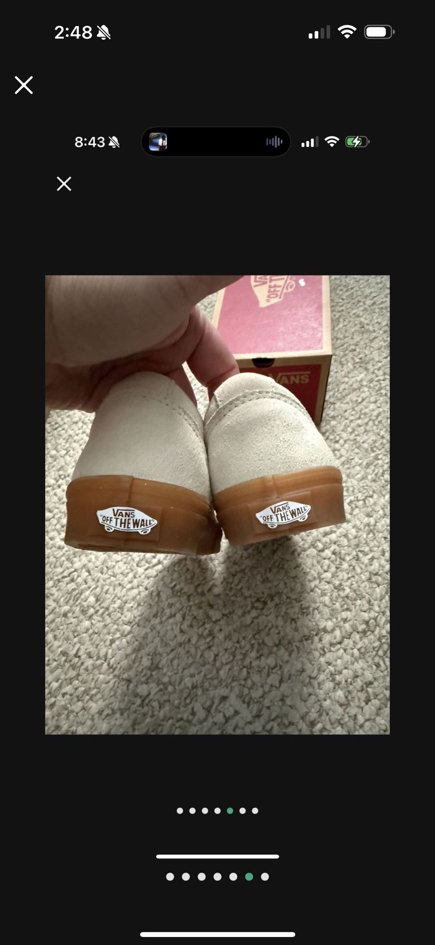 NIB WOMENS Vans Ward Sneaker -SIZE 8 SHOES