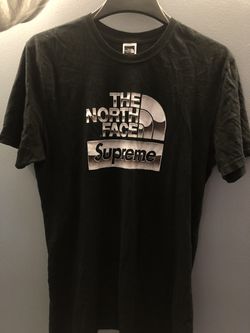 Supreme north face tee