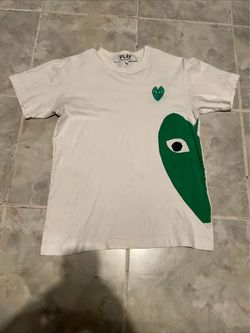Comme des Garçons Play Heart Patch T-Shirt SZ M CDG