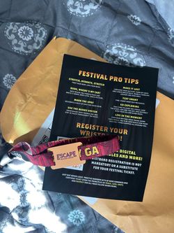2026 Escape Ticket