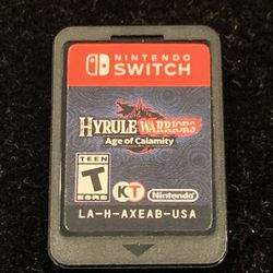 NINTENDO SWITCH HYRULE WARRIORS AGE OF CALAMITY 2020 GAME CARTRIDGE ONLY