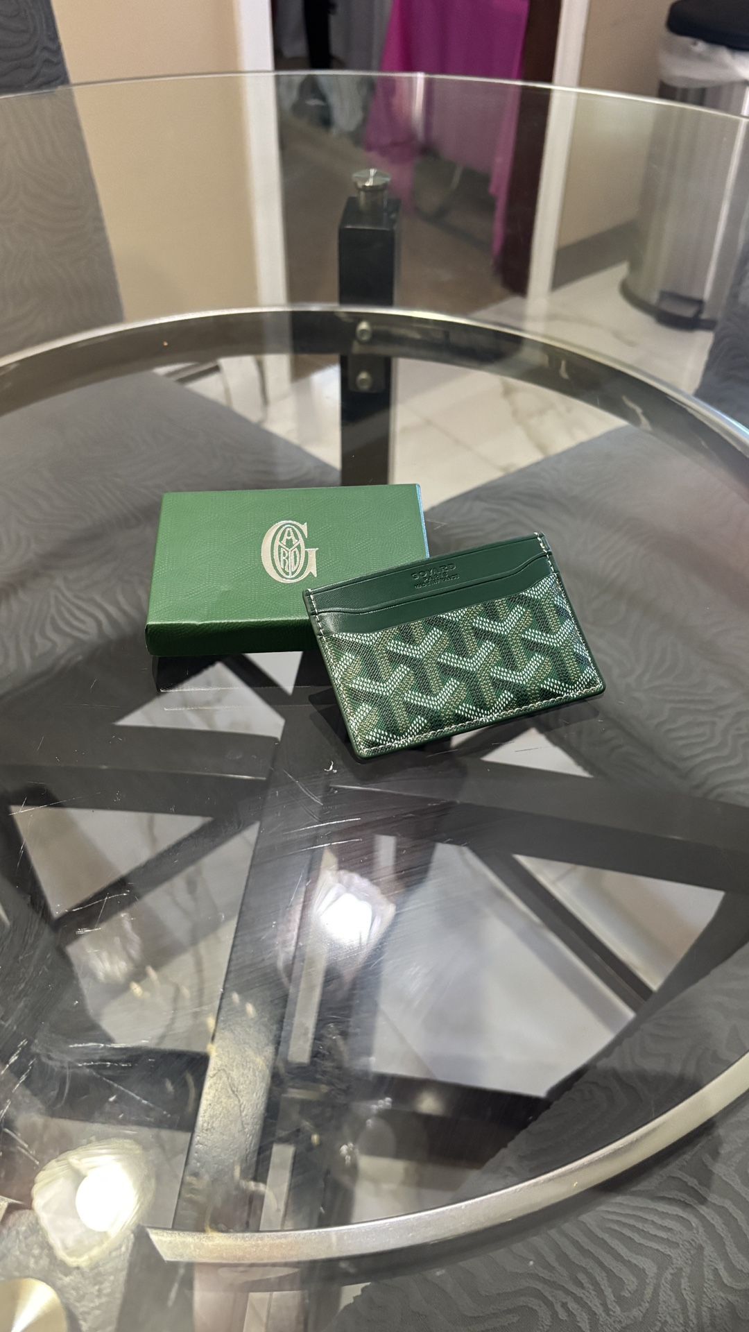 Goyard Saint Sulpice CardHolder (green)