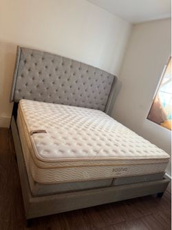 King Size Upholstery Bed - Mattress