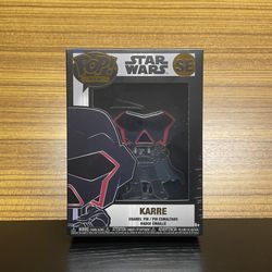 Funko Pop! Star Wars SE Karre Enamel Pin Disney Stand Included Factory Sealed