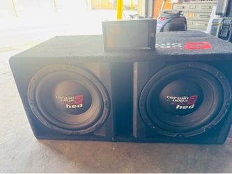 cajon y stereo