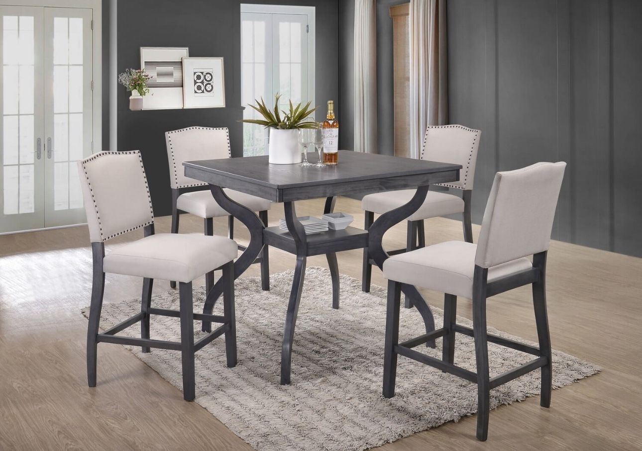 5pc Counter Height Dining Set 