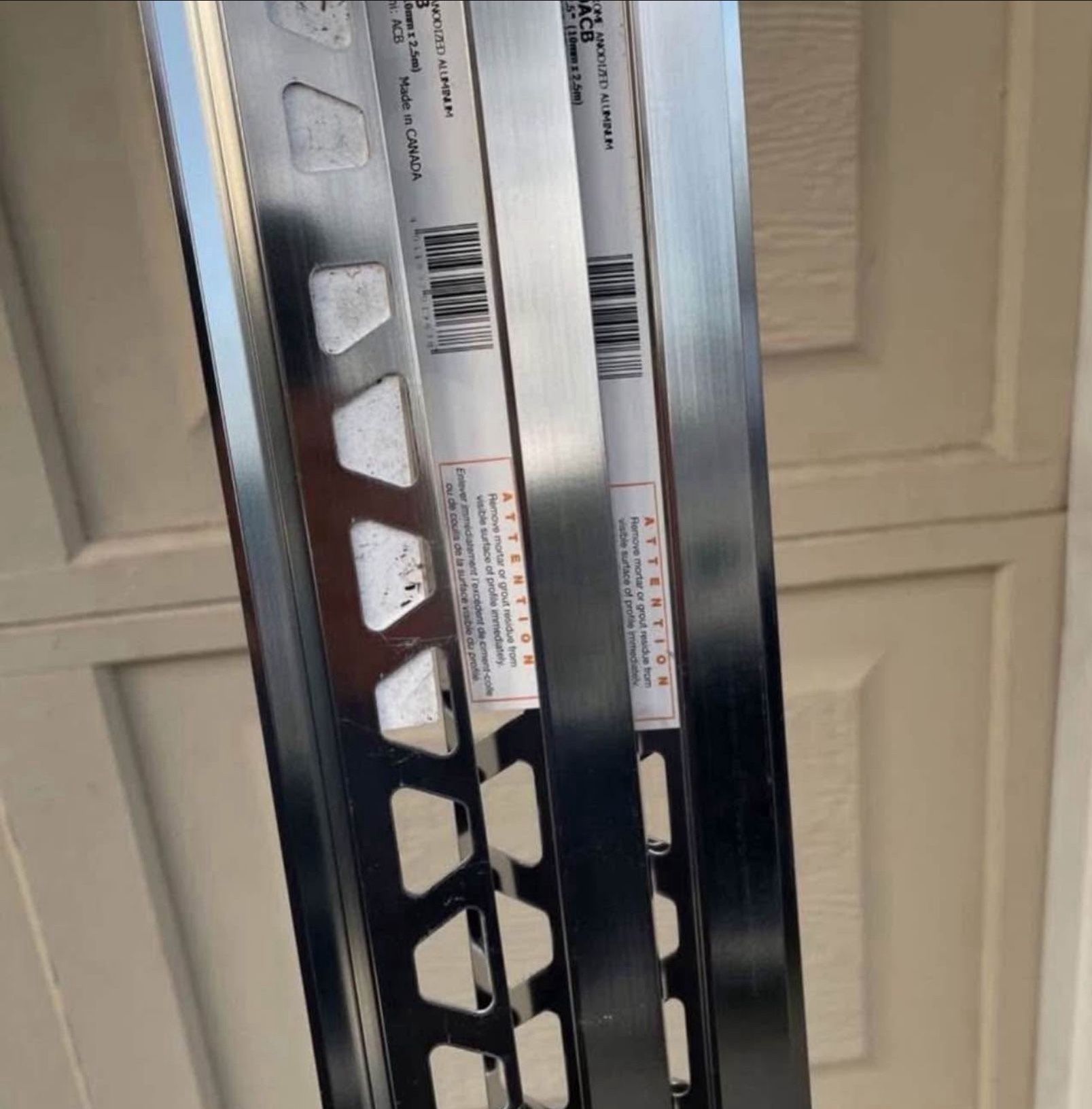 Schluters For Tile. Edge Trim. See Descriptions About Size And Colors. Each $10