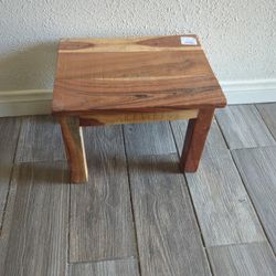 All Wood Mini Table