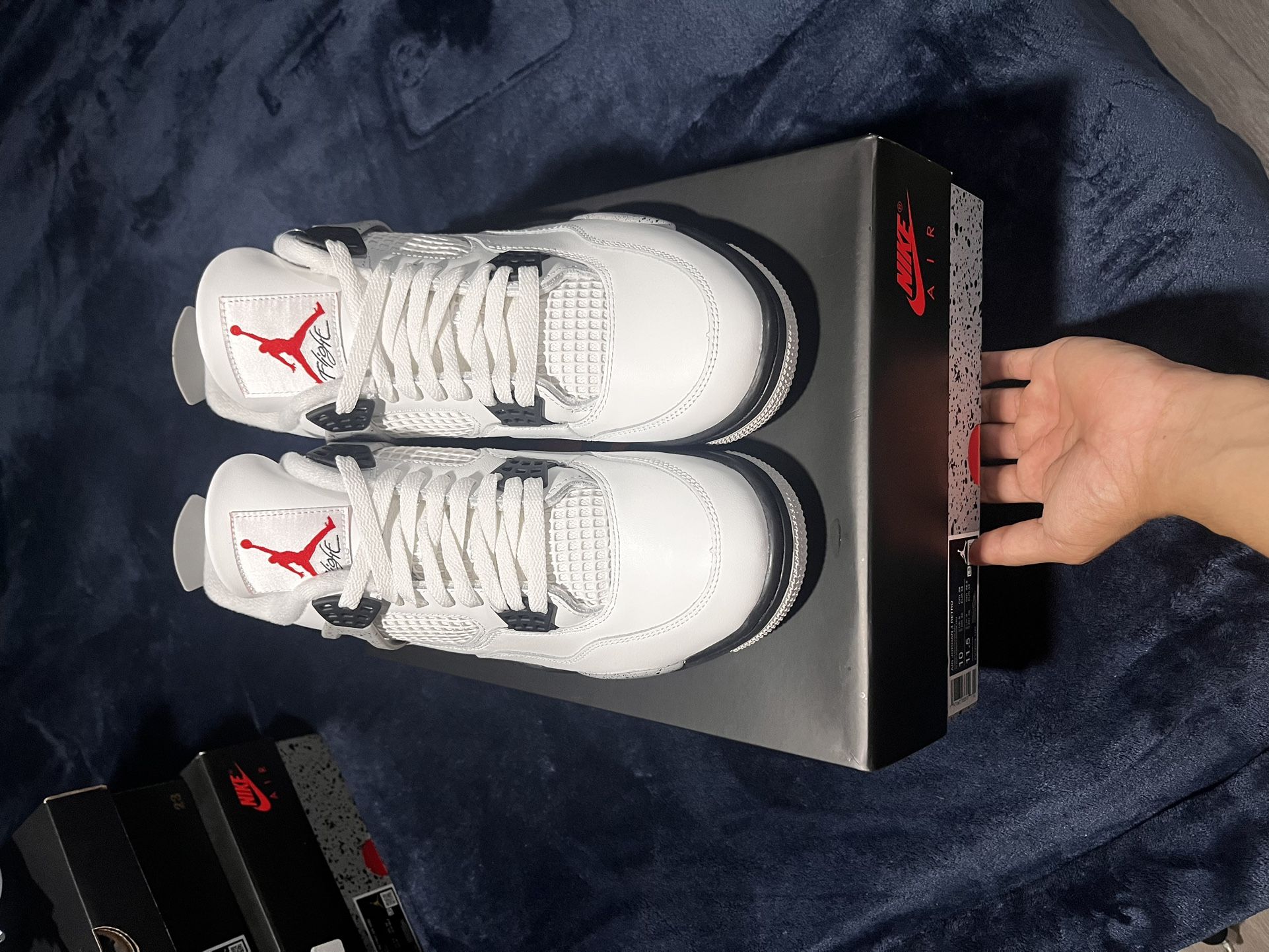 Brand New Jordan 4 White Cement Size 10