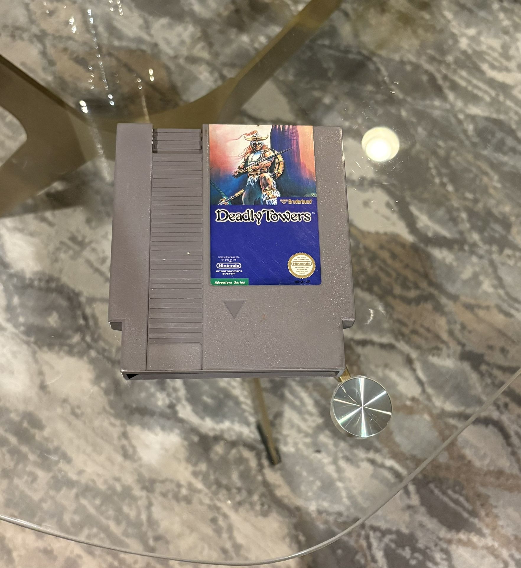 🗡️ Deadly Towers For The Nintendo (NES – 5-Screw Cartridge) 🏰