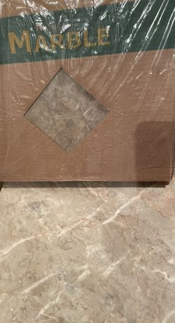 NEW Natural Stone Marble 34 ft.² (READ Description)