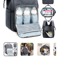 KeaBabies Baby Diaper Bag Backpack