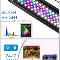 hygger Advanced LED Aquarium Light48-54 inch