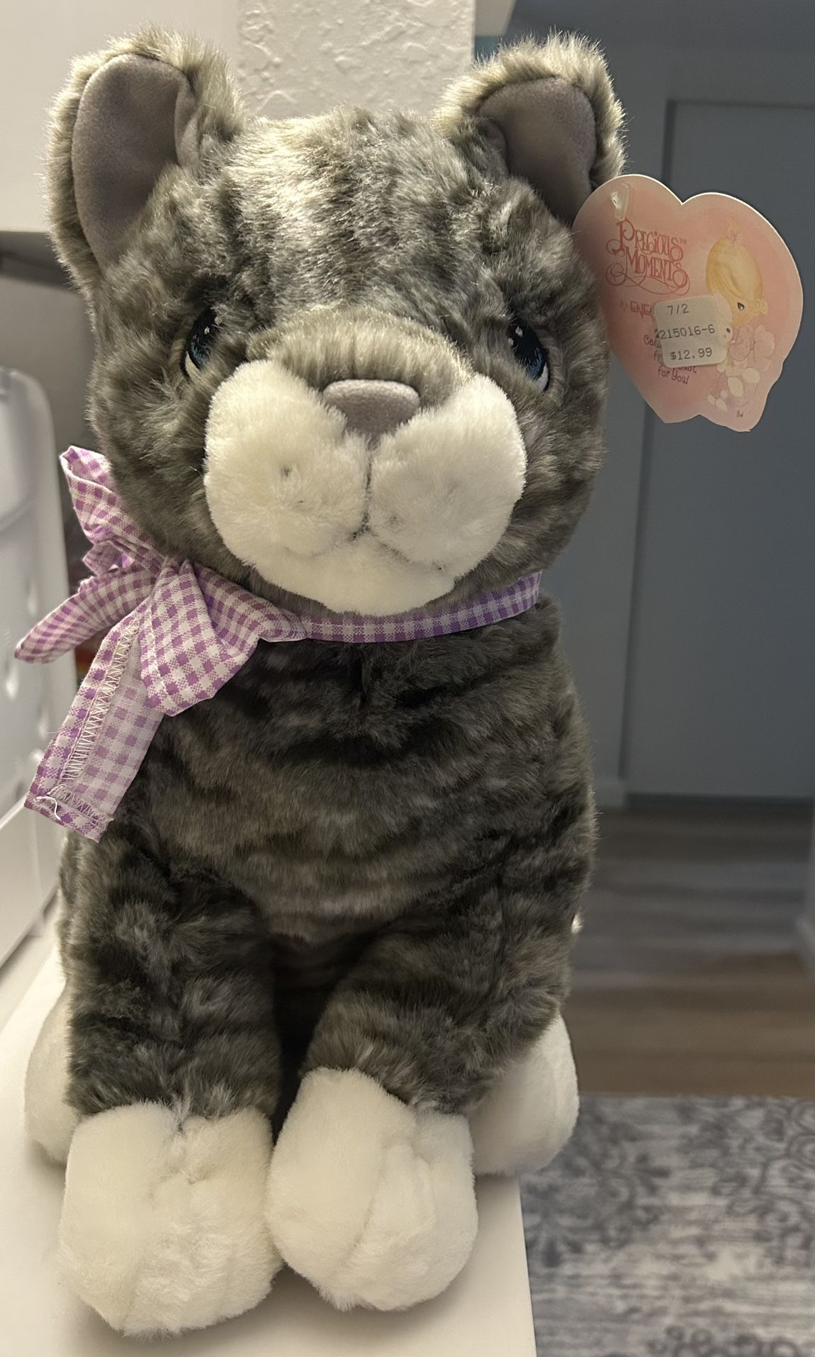 Rare Precious Moments Plush Cat