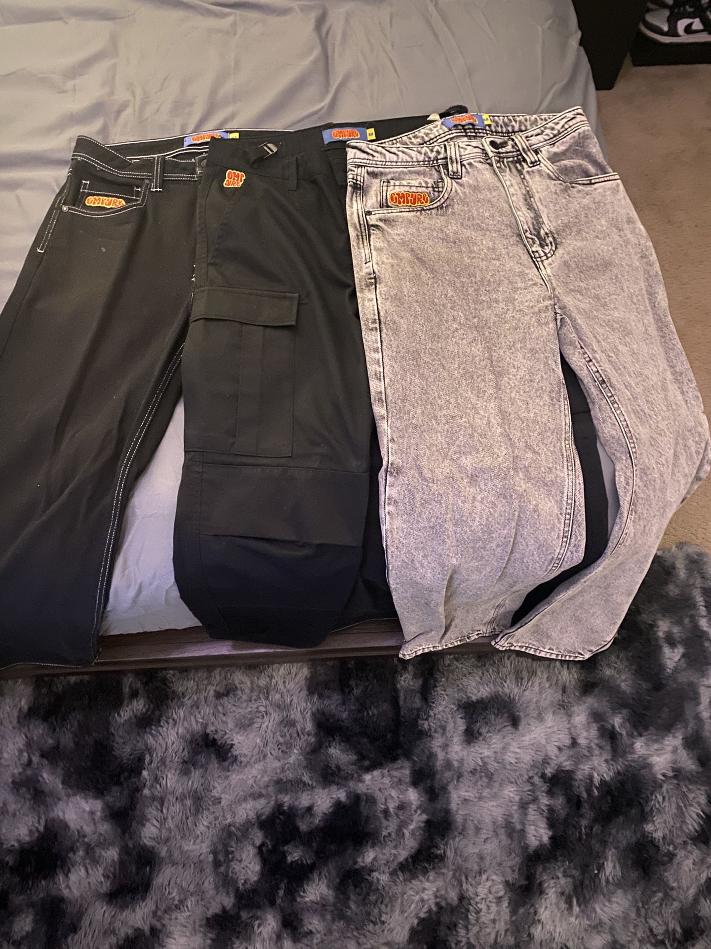 3 pairs of loose empyres pants