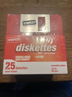 25 Diskettes