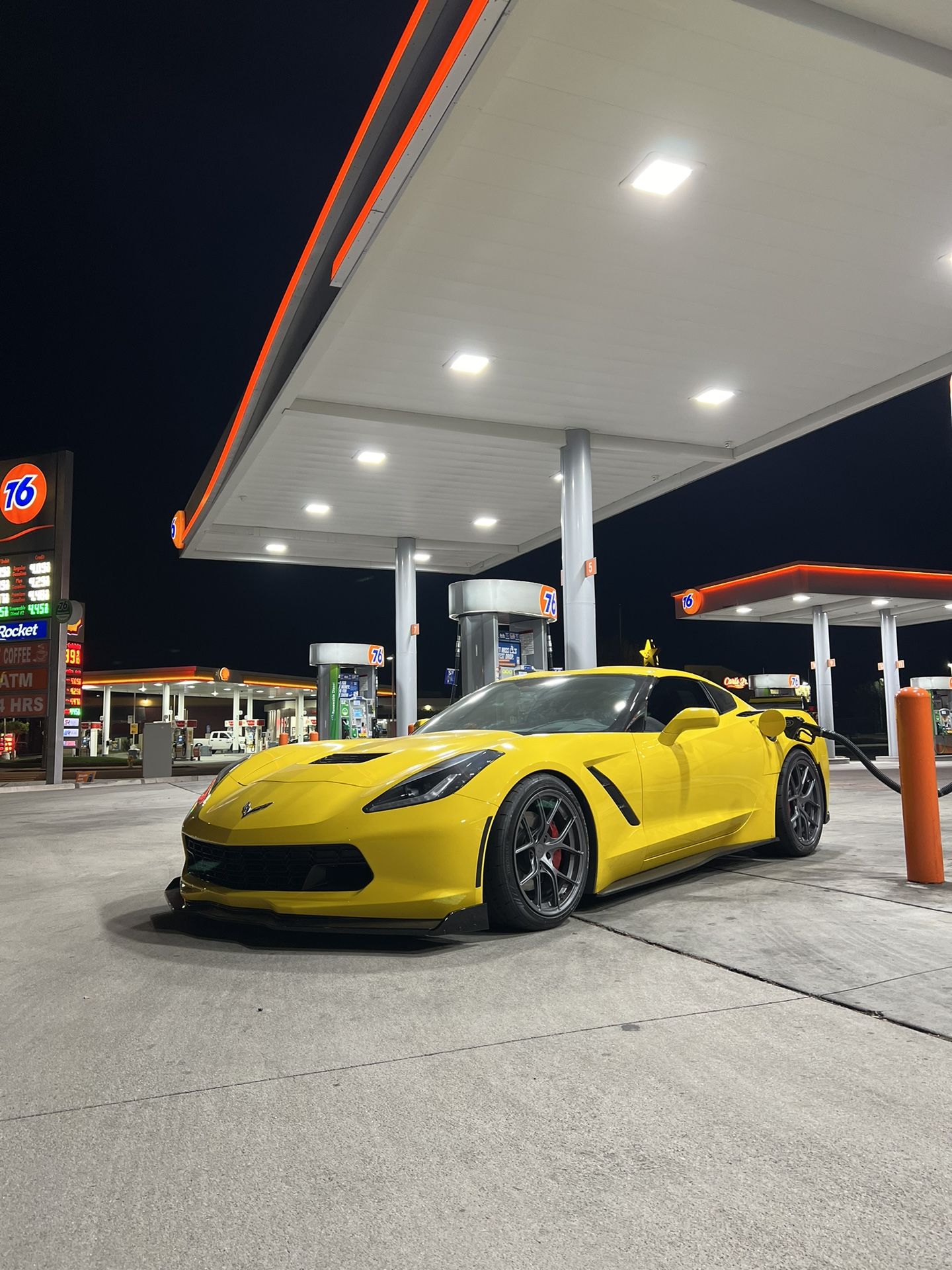 2014 to 2019 C7 Corvette Rear Window Louvers