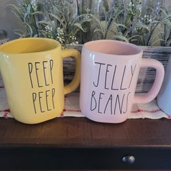 Rae Dunn EASTER mugs