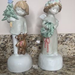 9 Inch Tall Kinka Musical Figurines