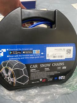 SNOW CHAINS - a Brand New from Amazon