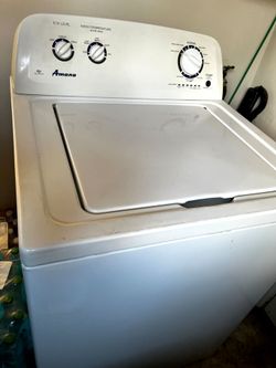 Amana washer and electric dryer