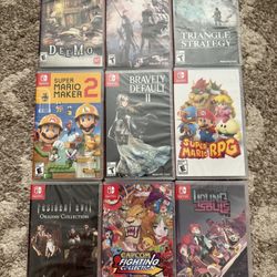 Nintendo Switch Games 35 Each