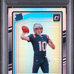 2024 Optic Holo Drake Maye RC PSA 9 New England Patriots 
