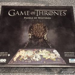 Game Of Thrones Puzzle Of Westeros