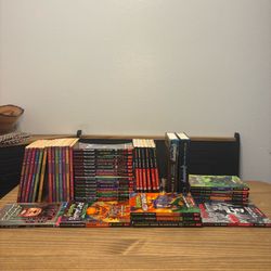Huge Goosebumps R.L. Stine Book Lot 48 Books HorrorLand Hall of Horrors Vintage