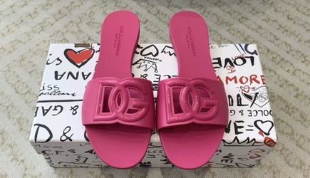 Pink sandals