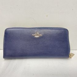 Coach New Wallet Blue
