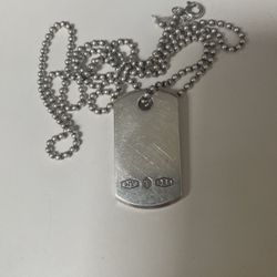 Mens Tiffany’s Dogtag