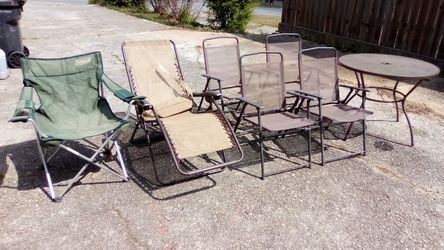 Outdoor Patio Chair+Extras 80.00