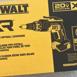 🆕NEW MODEL❗️DEWALT XR 20V MAX Lithium-Ion Cordless Brushless Screw Gun (Tool Only)