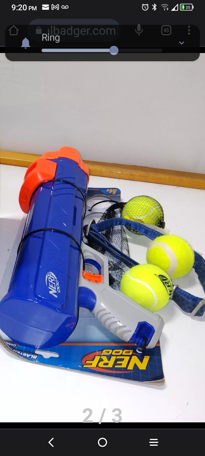 Nerf Dog Ball Blaster