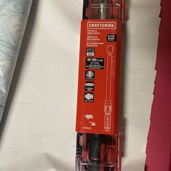 Craftsman 3/8” Click-torque Wrench