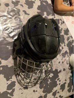Mutton bustin helmet / hockey helmet