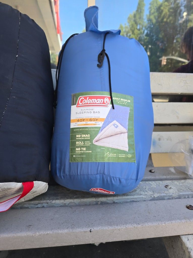 Coleman Sun Ridge Sleeping Bag Adult