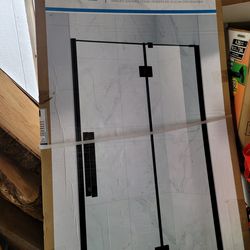 Ove niko soft-close 48 hinged shower door