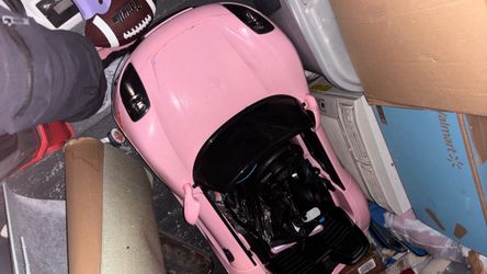 Pink Kids Ride-On Electric Car