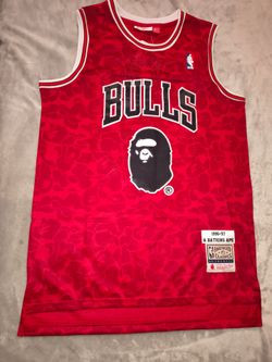 Chicago Bulls BAPE jersey size M
