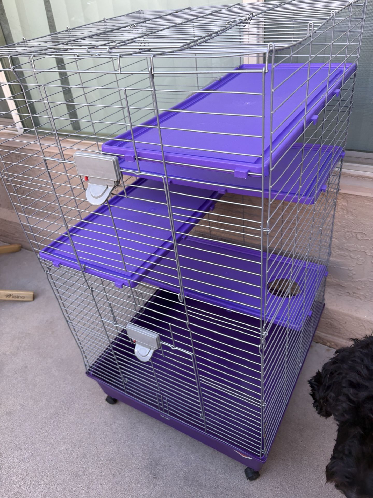 Rolling Ferret Cage With Potty 