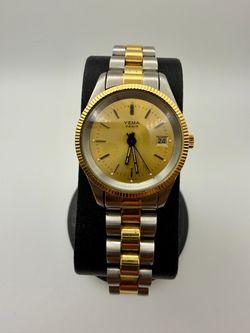 Vintage Ladies Yema “Datejust” S&G on Prez Bracelet