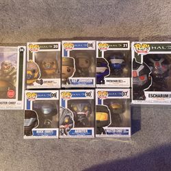 Halo Funko Pop / Youtooz Collector Lot