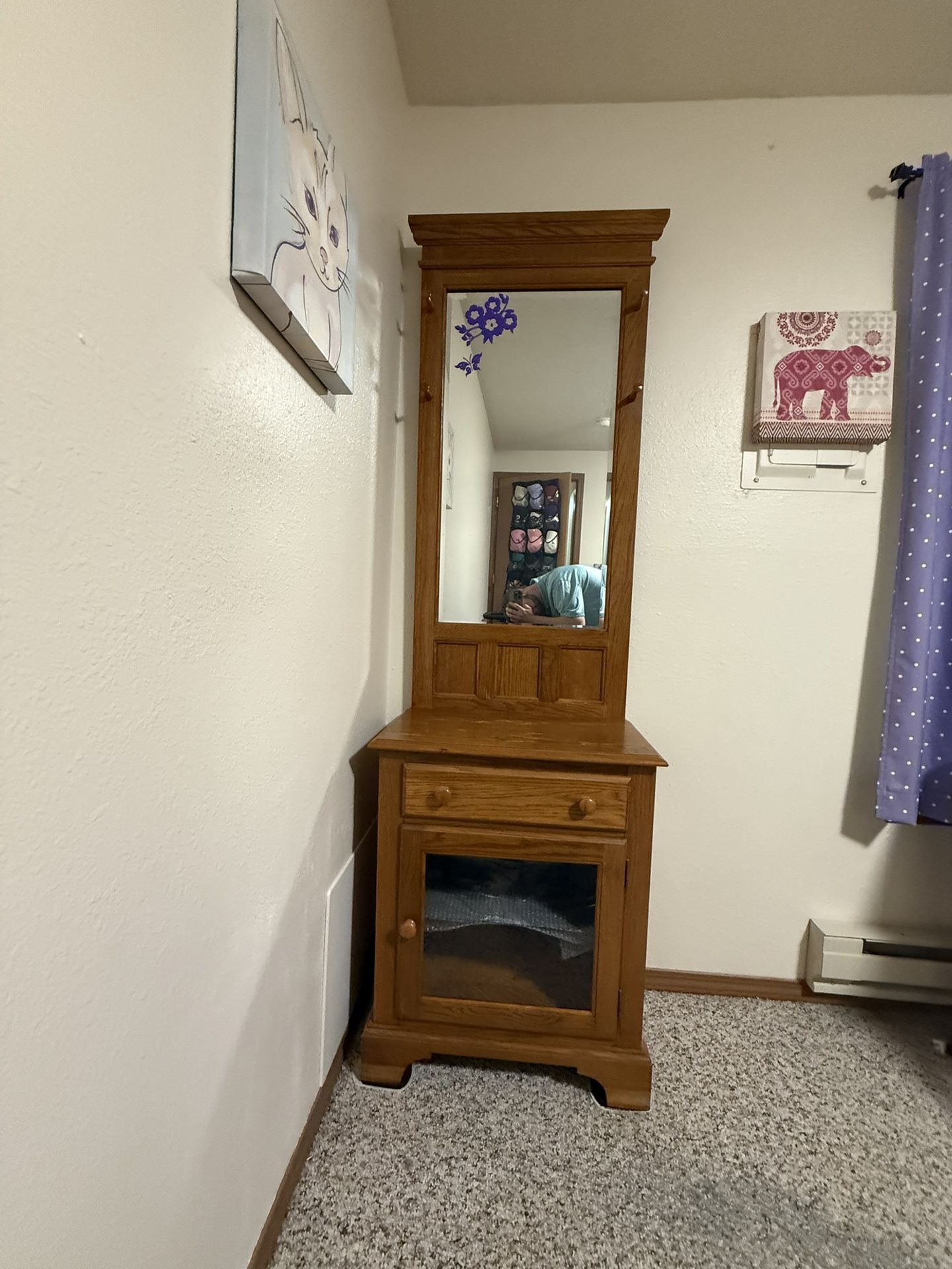 Entryway Table And Mirror
