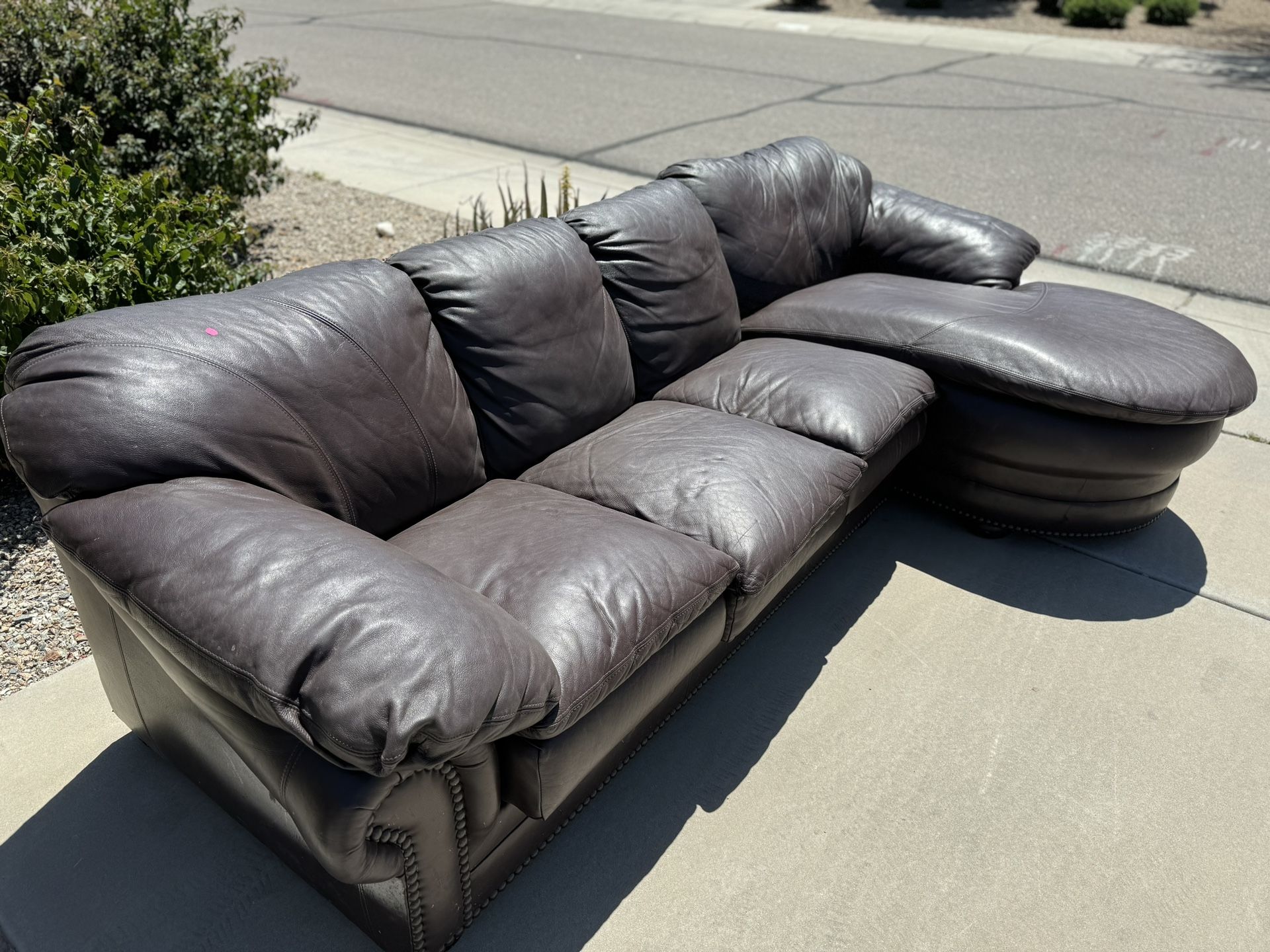 Leather Couch